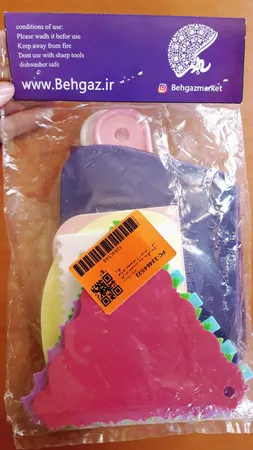 کاردک شیرینی پزی به گز مدل قنادک مجموعه 12 عددی