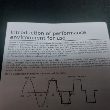 مبدل برق خودرو باس مدل BS123 TYN254-3 ظرفیت 3000 وات