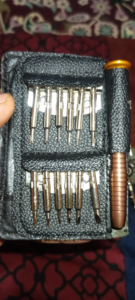 پیچ گوشتی ساعتی مدل HS25 مجموعه 25 عددی