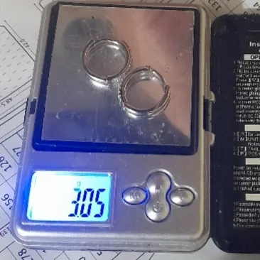 گوشواره نقره زنانه مدل AMT-G025