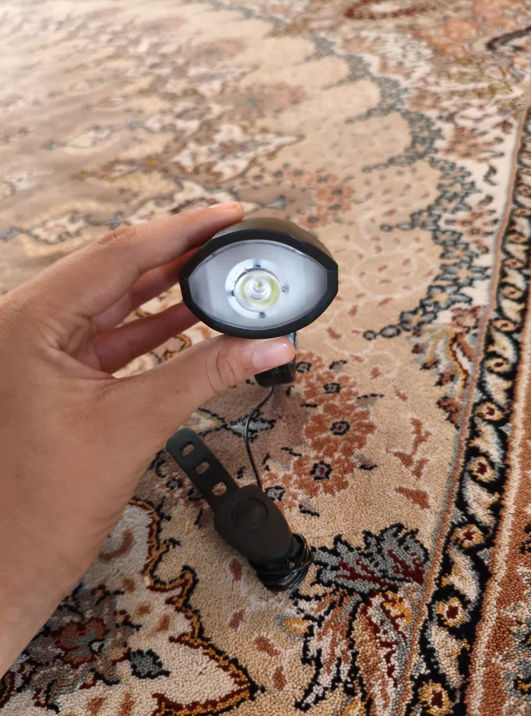 چراغ جلوی دوچرخه مدل 7588