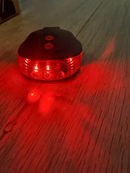 چراغ دوچرخه مدل UA217