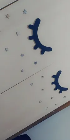 آینه فیلی طرح ستاره های سر گرد کد PG009