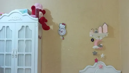 ساعت دیواری باروچین مدل kitty