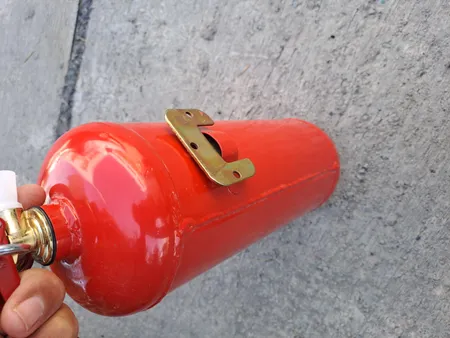 کپسول آتش نشانی دریا مدل b-378 وزن 3 کیلو گرم