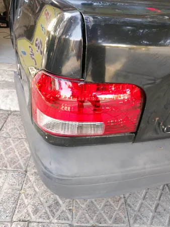 چراغ خطر عقب بهساز نور مدل JT123 مناسب برای پراید 131 بسته دو عددی