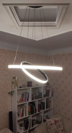 لوستر ام کی لایتینگ مدل مدرن کد NB250