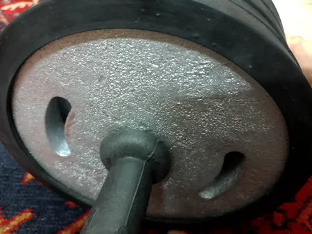 دمبل مدل A2 وزن 25 کیلوگرمی بسته 2 عددی