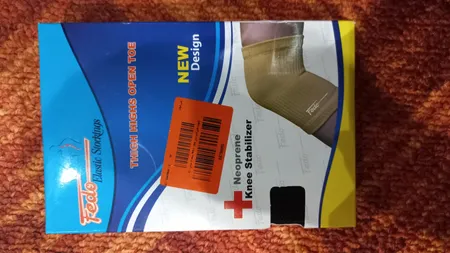 زانوبند طبی فدو مدل FKS.L-1000 بسته 2 عددی