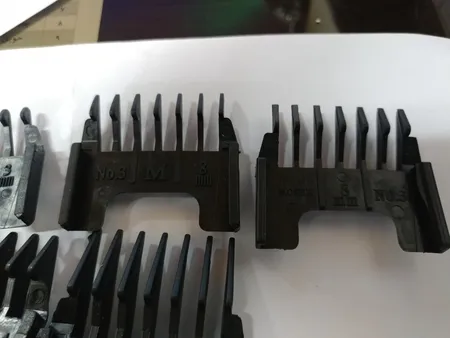 شانه ماشین اصلاح موزر مدل M1400 مجموعه 9 عددی