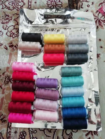 نخ خیاطی کارانس مدل AN-8 بسته 24 عددی