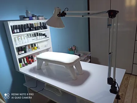 چراغ مطالعه مدل EN-101 همراه با لامپ ال ای دی 6 وات سهند E27