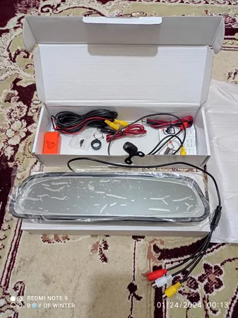 آینه مانیتور دار تی ماتریکس مدل 2way به همراه دوربین دنده عقب