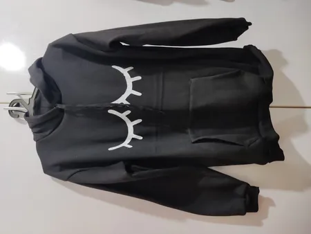 هودی زنانه طرح چشم کد 17099BW