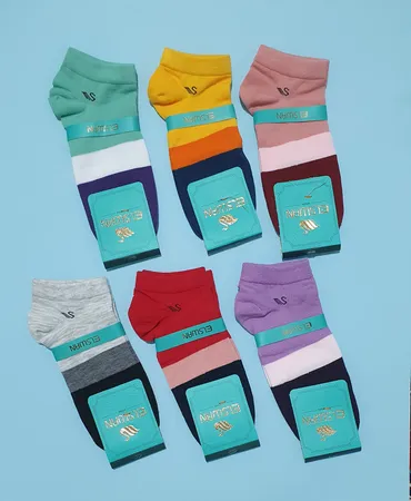 جوراب ال سون کد PH183 مجموعه 6 عددی