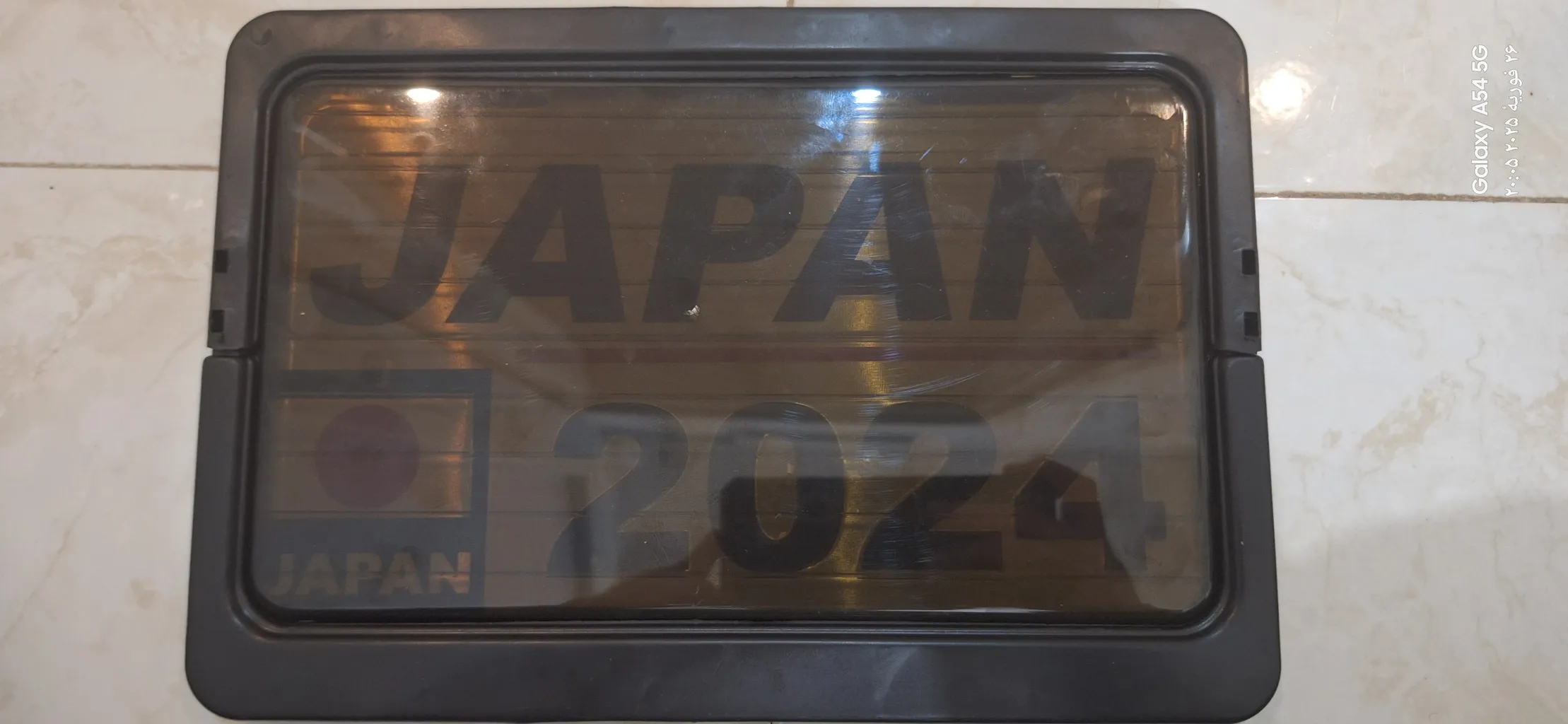 پلاک تزئینی دوچرخه طرح JAPAN