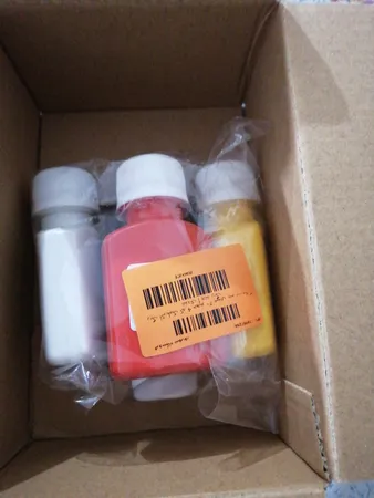 رنگ اکریلیک کد 4 حجم ۶۰ میلی لیتر بسته ۴ عددی