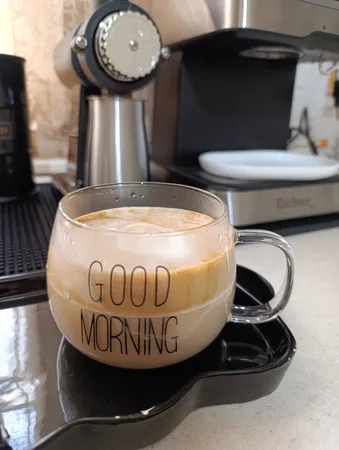 لیوان مدل پیرکس تپل Good Morning