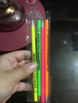 مداد آریا مدل فلورسنت مجموعه 4 عددی