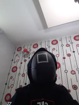 ماسک ایفای نقش مدل سربازان اسکویید گیم طرح مربع