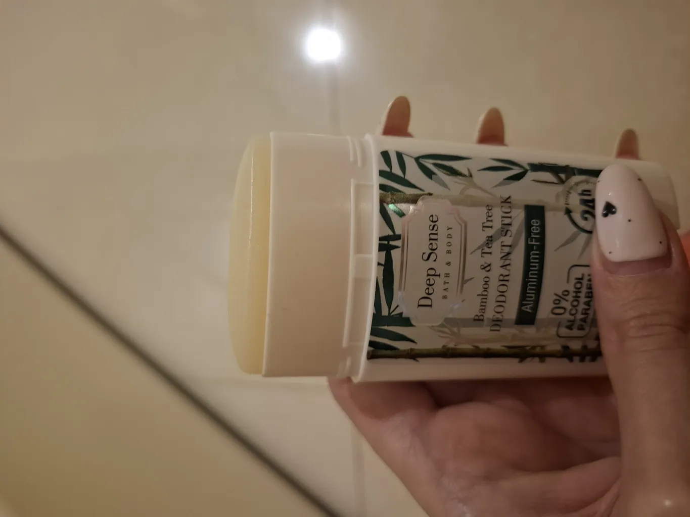 استیک ضد تعریق زنانه دیپ سنس مدل بامبو و درخت چای وزن 40 گرم