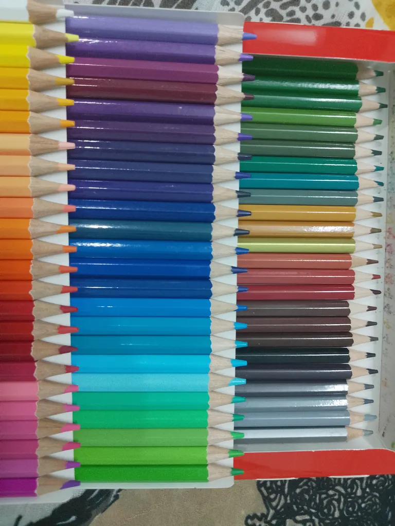 مداد رنگی 72 رنگ کوییلو طرح گل