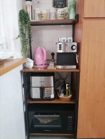 شلف دیواری دیزم مدل کافی بار کد SLF_F100_60_BRN