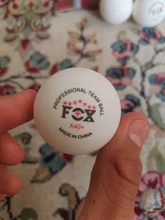 توپ پینگ پنگ فاکس پنج ستاره طلایی سایز 3