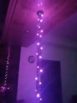 ریسه ال ای دی سحاب کد مفتولی به طول 5 متر