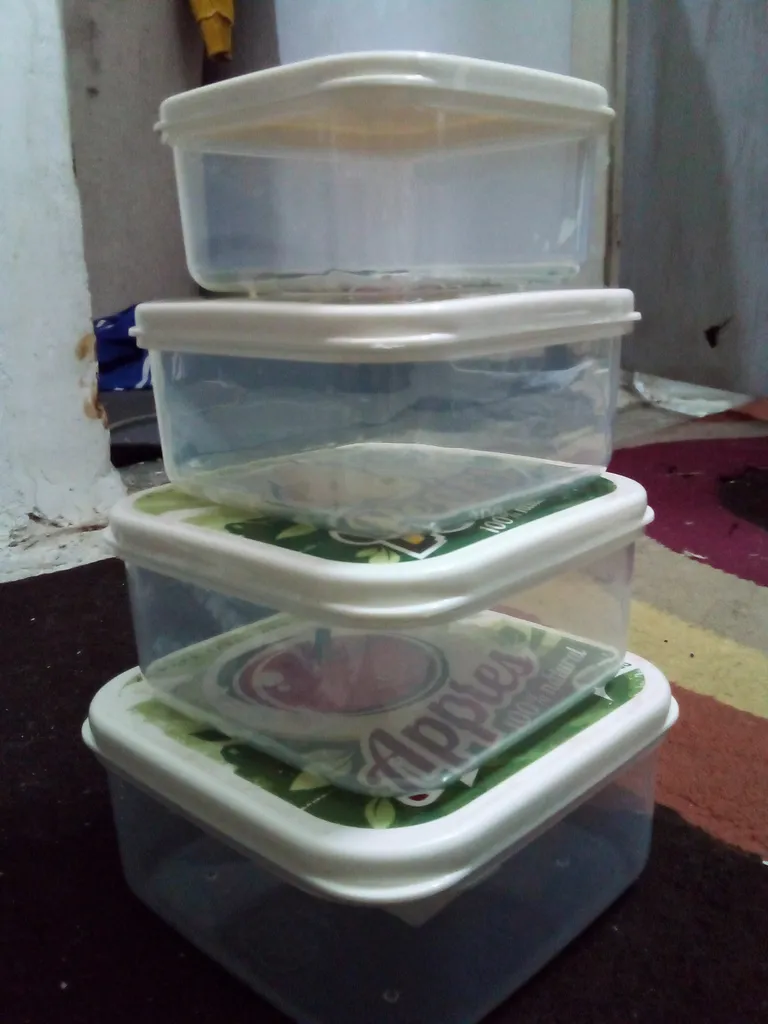 ظرف نگهدارنده هوبی لایف مدل H-020979 مجموعه 4 عددی