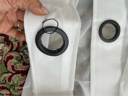 پرده پرندک مدل حریر ساده سایز 600X280 سانتی متر