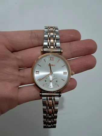 ساعت مچی عقربه ای زنانه اسکمی مدل 9198 زیر ثانیه فعال