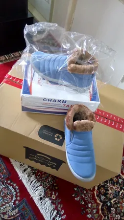 نیم بوت زنانه چرم تام کد 2-4926