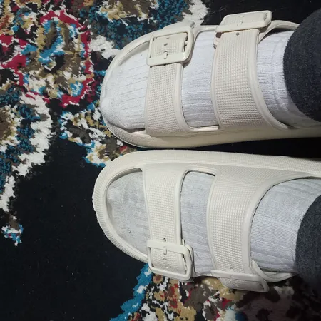 دمپایی مدل دوبنده سگک دار کاسپین کد 1361-CR