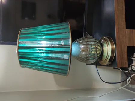 آباژور رومیزی مدل ملورین گلس