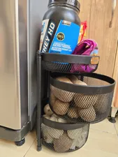 تجریه خرید سبد سیب زمینی و پیاز آسمان مدل توری متحرک 2/5 طبقه