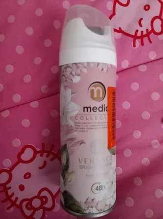 اسپری خوشبو کننده بدن زنانه مدیا مدل versace حجم 200 میلی لیتر