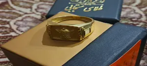 تجریه خرید انگشتر طلا 18 عیار مردانه طلای مستجابی مدل تاج کد T472 سایز 64 به همراه 50 سوت هدیه طلا