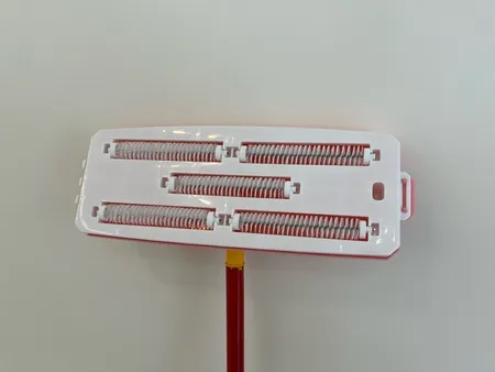 جارو دستی گلچین صنعت مدل 5 محور زنبق کد P-242