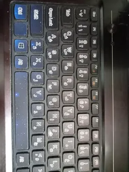 استیکر لپ تاپ توییجین و موییجین طرح Space کد 35 مناسب برای لپ تاپ 15.6 اینچ به همراه برچسب حروف فارسی کیبورد