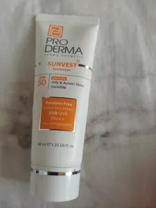تجریه خرید کرم ضدآفتاب فاقد چربی پرودرما مدل SPF50، حجم 40 میلی‌لیتر