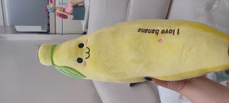 عروسک طرح موز مدل خندان ارتفاع 70 سانتی متر