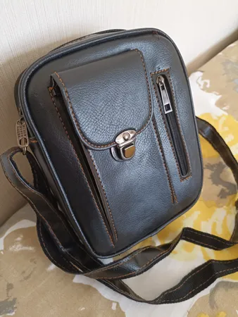 کیف رودوشی چرم ما مدل D1