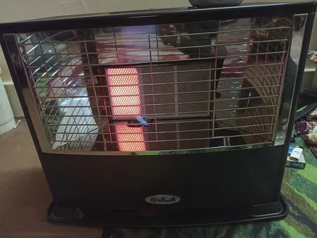 بخاری گازی آبسال مدل هوشمند کد 405