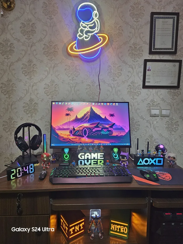 رقص نور مدل اکولایزر کد D08-RGB