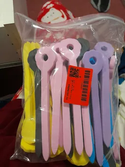 بیگودی مو مدل فومی بسته 50 عددی