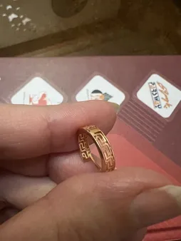 گوشواره حلقه ای طلا 18 عیار زنانه مایا ماهک مدل ME1210