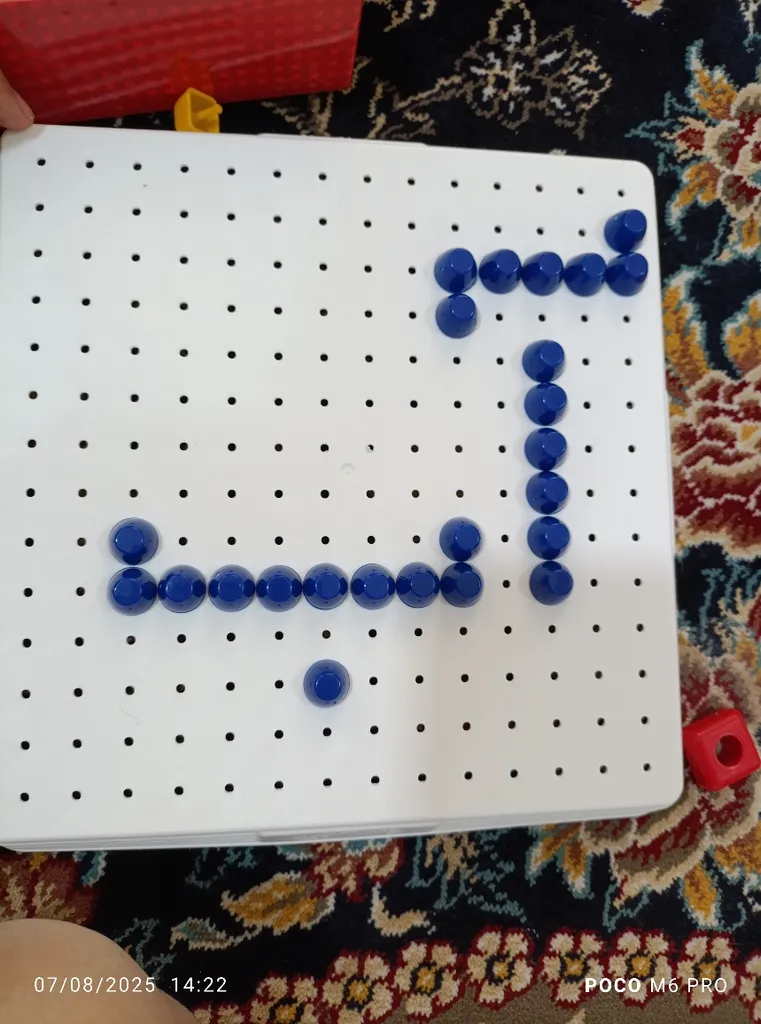 بازی نقطه چین قلقلک مدل 02