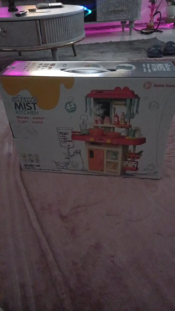 ست اسباب بازی آشپزخانه مدل اجاق گاز بخار کن کد 168