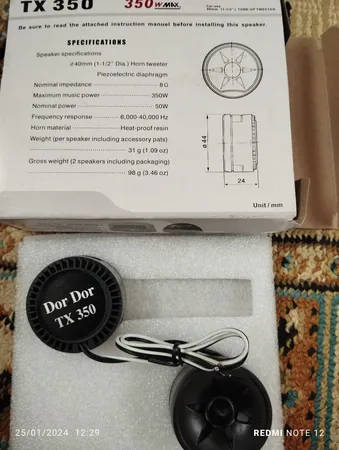 توییتر خودرو مدل TS-S350 بسته  دو عددی